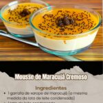 Mousse de Maracujá Cremoso