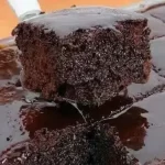 Receita bolo de chocolate molhadinho