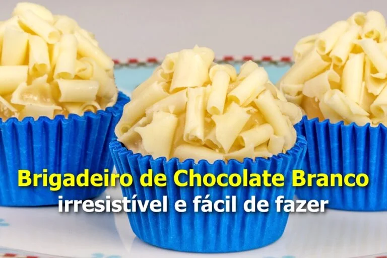 Brigadeiro de Chocolate Branco: irresistível e fácil de fazer