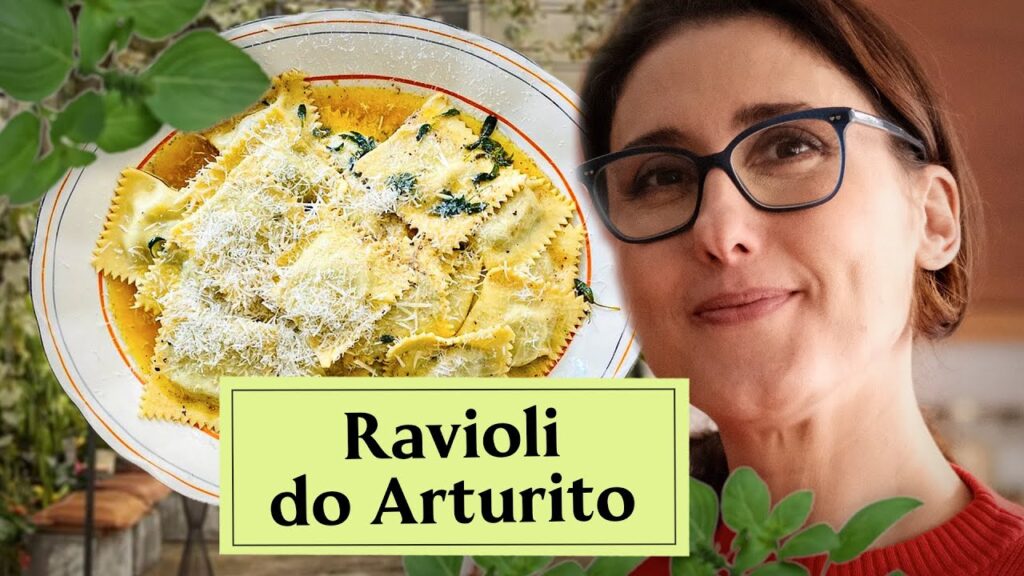 Ravioli de Verdes e Ricota com Manteiga e Sálvia: Um Clássico Italiano em Casa!